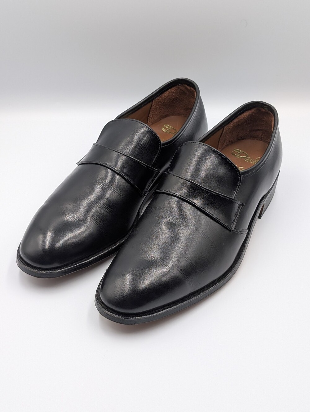 Vintage NEW Deadstock Dack's Imported Calf Leather Loafers Men's 8 US